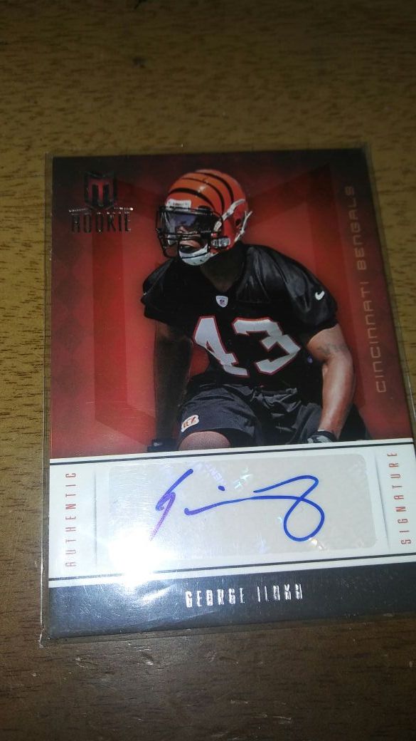 George iloka rookie auto