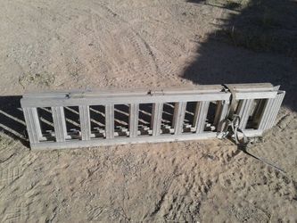 Quad tri fold aluminum ramps