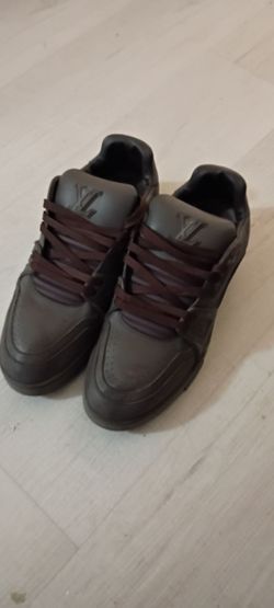 Mens Louis vuitton distressed trainers Sz 12