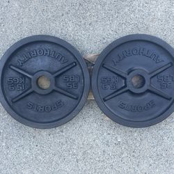 Olympic Weight Plates pair of 35s