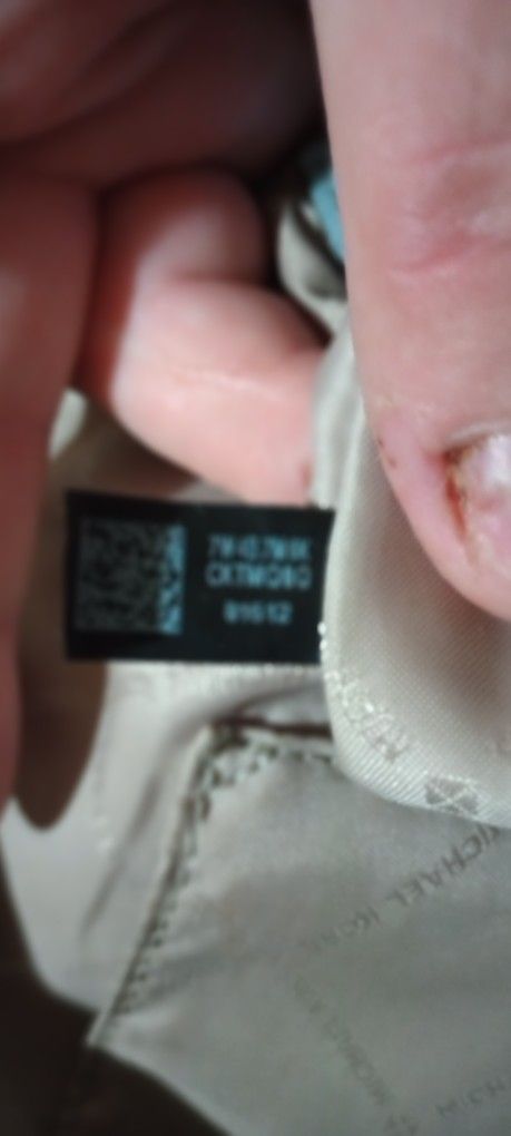 MICHAEL KORS Charlotte Large Leather Top-Zip