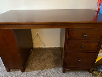 Office Desk hard wood FREE