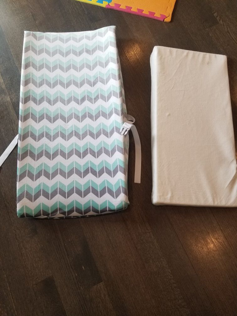 Changing table pad + wedge anti- reflux pillow