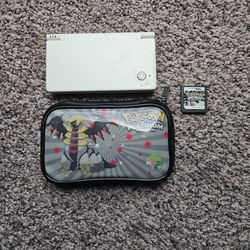 Nintendo DSI (White), Pokémon Platinum with Case