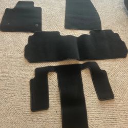 OE Cadillac XT6 Carpet Mats Black