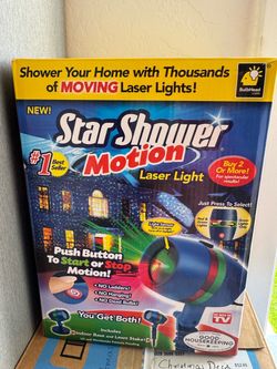 Star Shower Motion Laser Light Projector