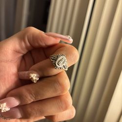 Silver Mary Ring