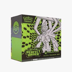 Pokemon Center Perfect Order ETB Pre-Order 25 Available (Please See Description)