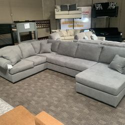 New Grey Sectional Sofa 