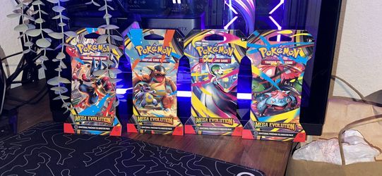 Pokemon Mega Evolution Sleeved Booster Packs