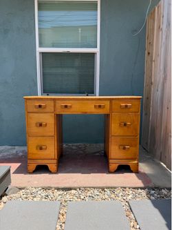 Vintage Solid Wood Desk