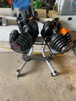 Bowflex 1090 adjustable dumbells