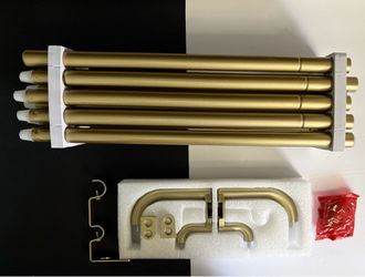 HOTOZON 32-86" Blackout Double Curtain Rod