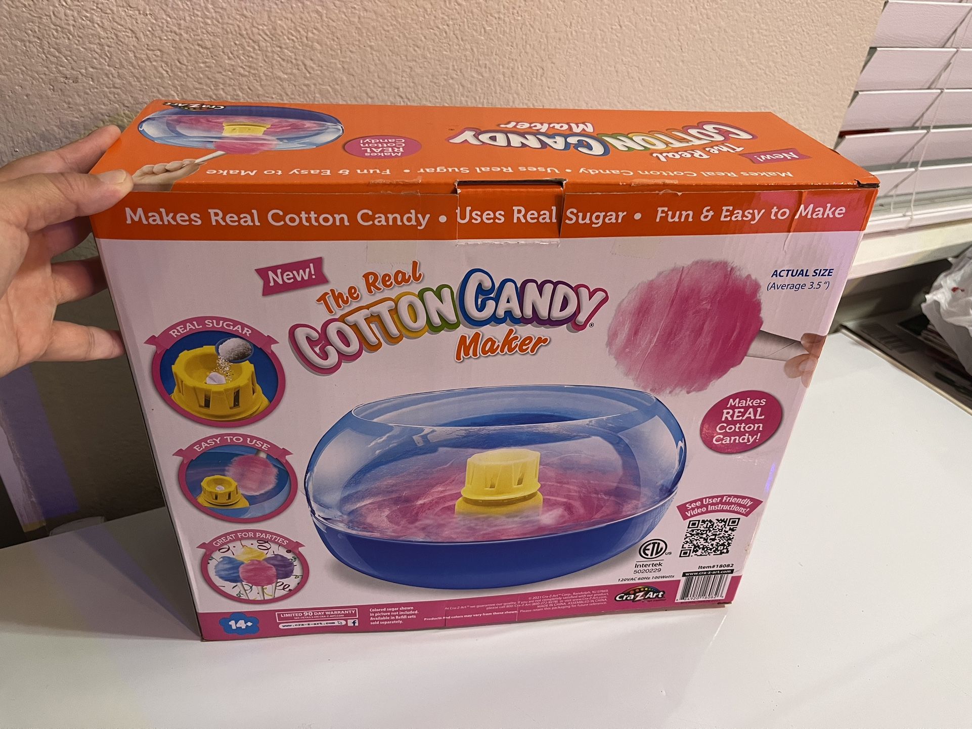 Cra-Z-Art Ultimate DIY Real Cotton Candy Maker Activity Set