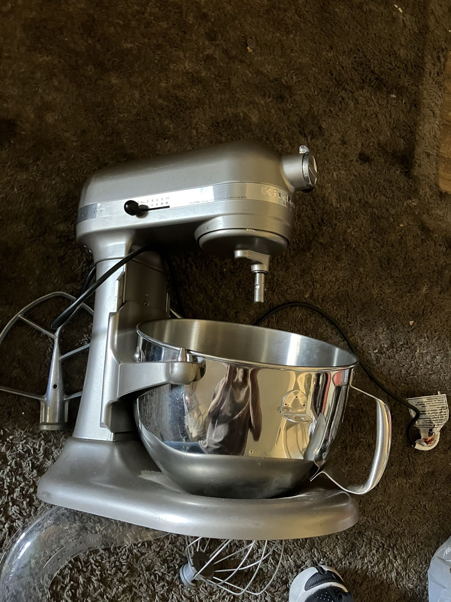 KitchenAid Architect Series Bowl Lift Stand Mixer KP26M1XACS 6 Qt