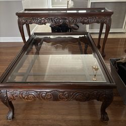 Set Of Wooden Tables