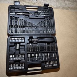 BLACK+DECKER Drill/Driver Bit & Drill Set in Hard Case  ~100+ pcs