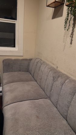 Set of 2 Comfortable Used Sofas – Clean & Good Condition