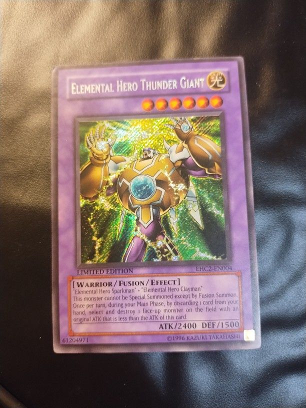 ELEMENTAL HERO THUNDER GIANT EHC2-EN004