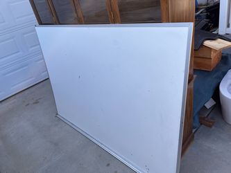 Large Whiteboard with Aluminum Frame