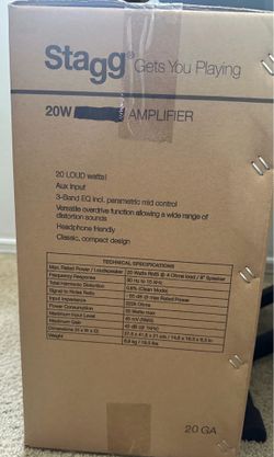 Stagg 20 GA USA 20W RMS Electric Guitar Amplifier
