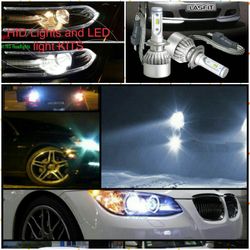 Hid conversion kit and led headlight bulbs- any headlight fog light bulb size - scion tc frs h11 h13 xa xb 2 chevy mazda cx3 cx5 SilverAdo