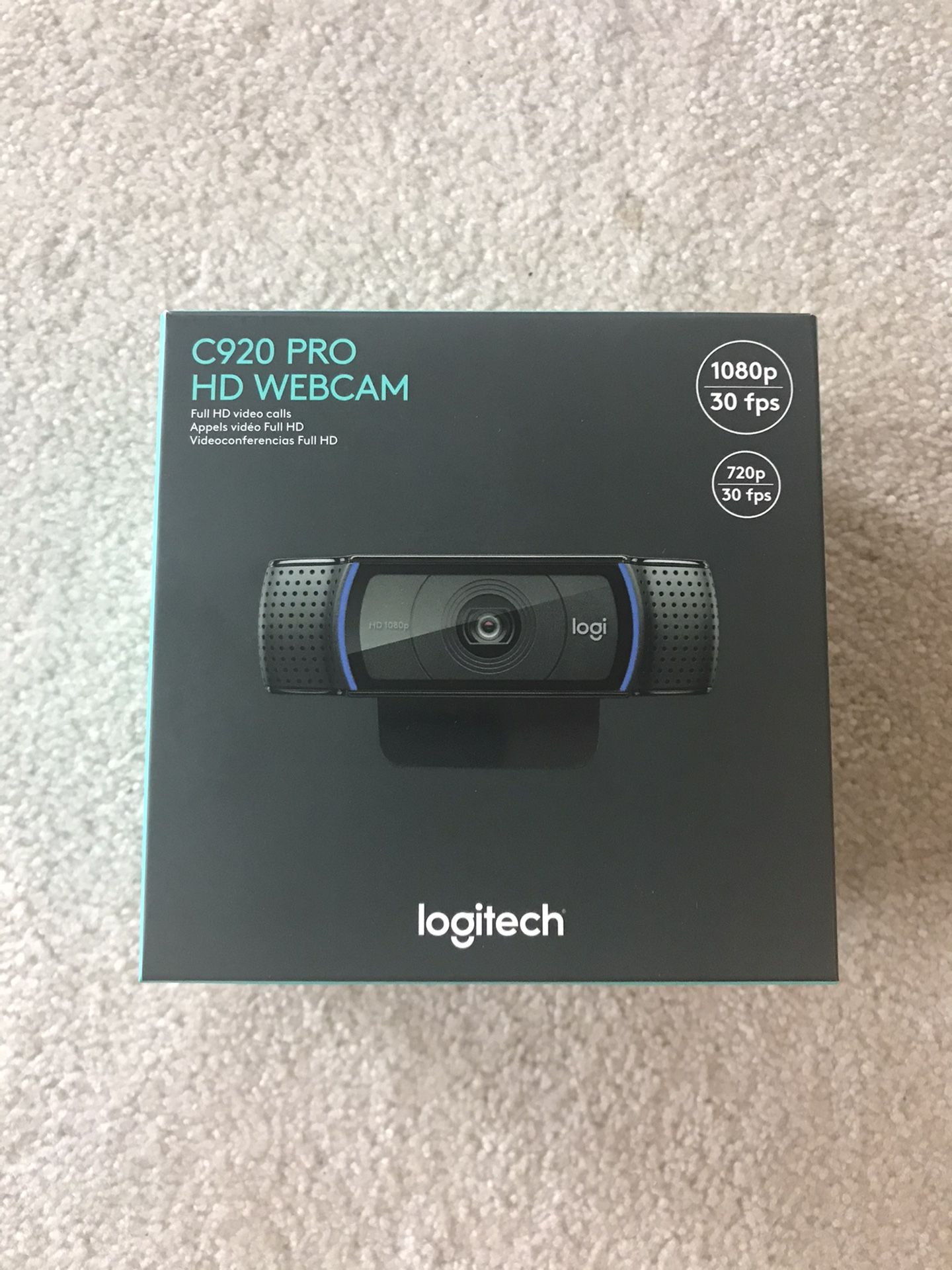 Logitech C920 Pro HD Webcam BRAND NEW