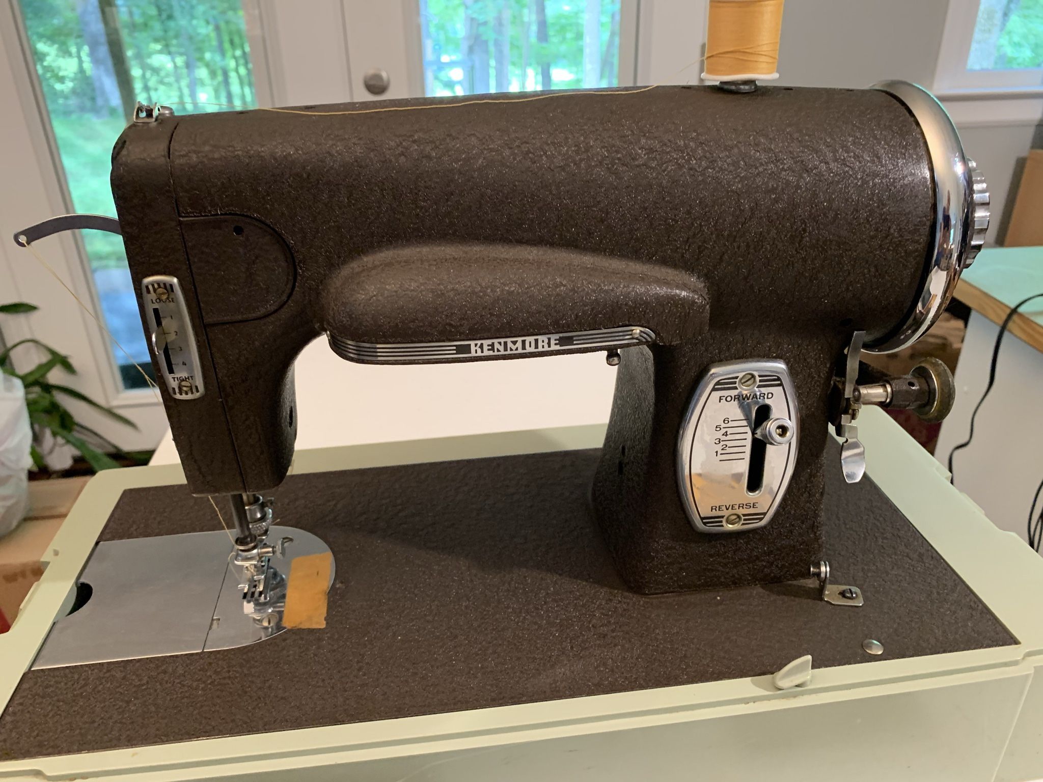 Kenmore Model E-6354 Sewing Machine -Vintage -premeir condition