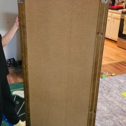 Standing Mirror  -Mirror - Abbey Black - 29 x 65 in

