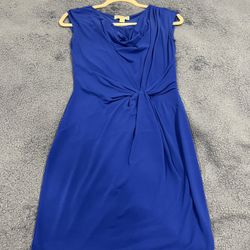 Michael Kors royal blue sleeveless dress size xs 