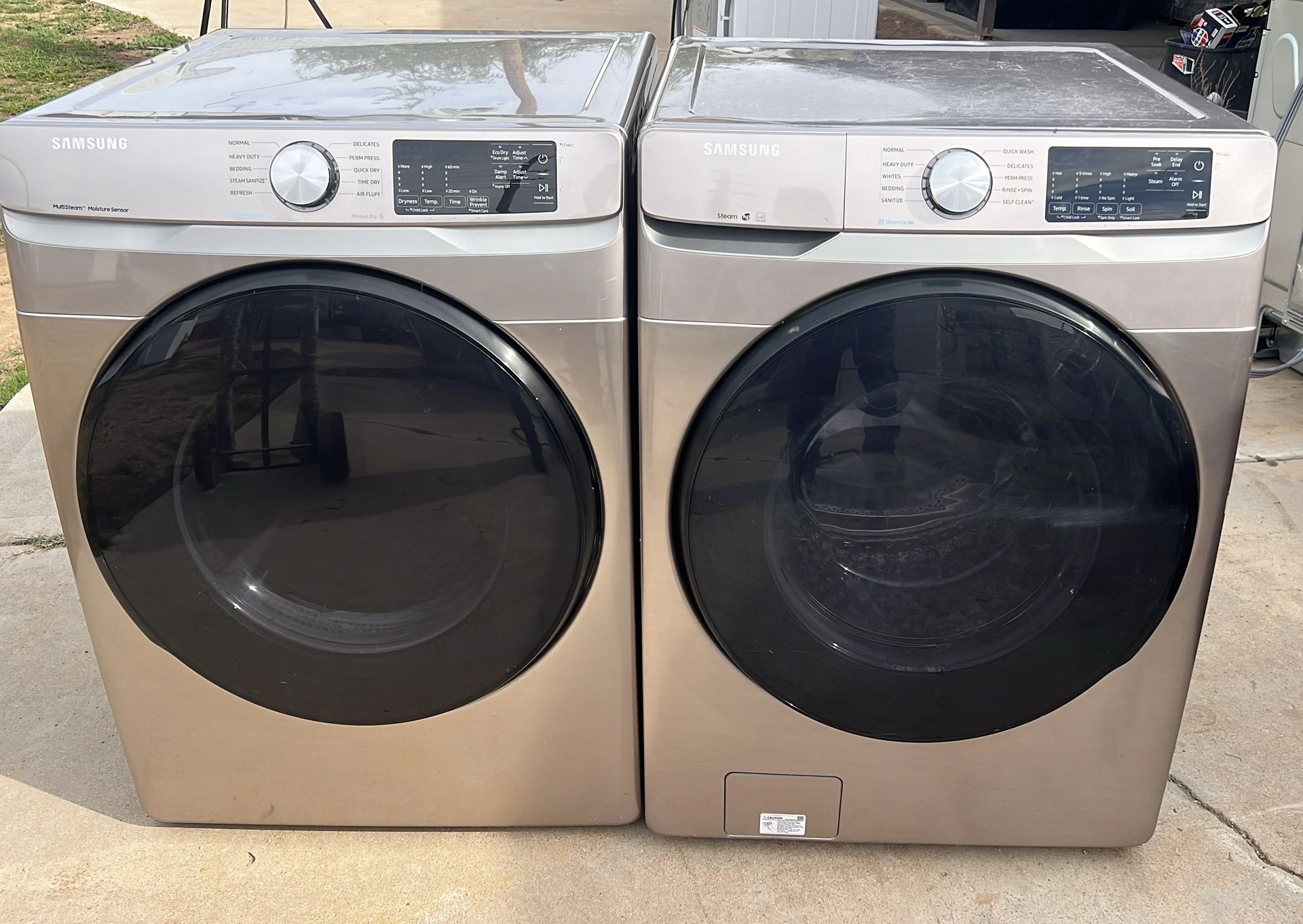 Samsung Electric Washer And Dryer