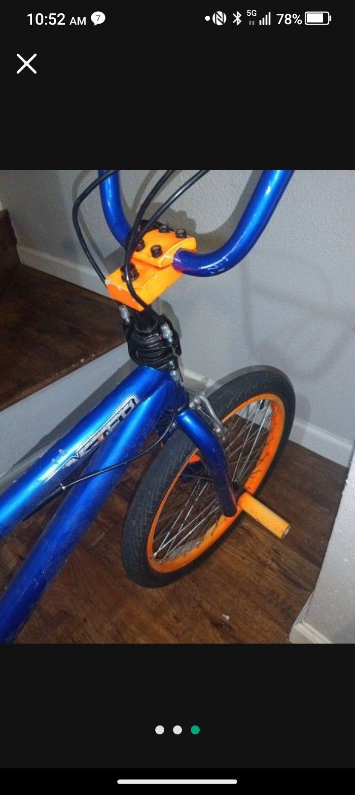 BMX Bike With 4 Pegs