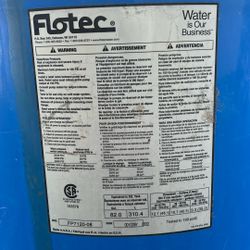 Pressurized Well Tank