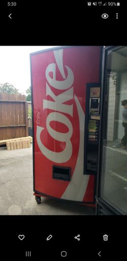 Coke And Soda Vending Machine