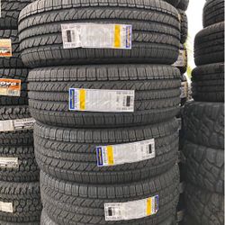 265/50/20 Goodyear Fortera New Set Of (4) Tires Installed And Balanced 