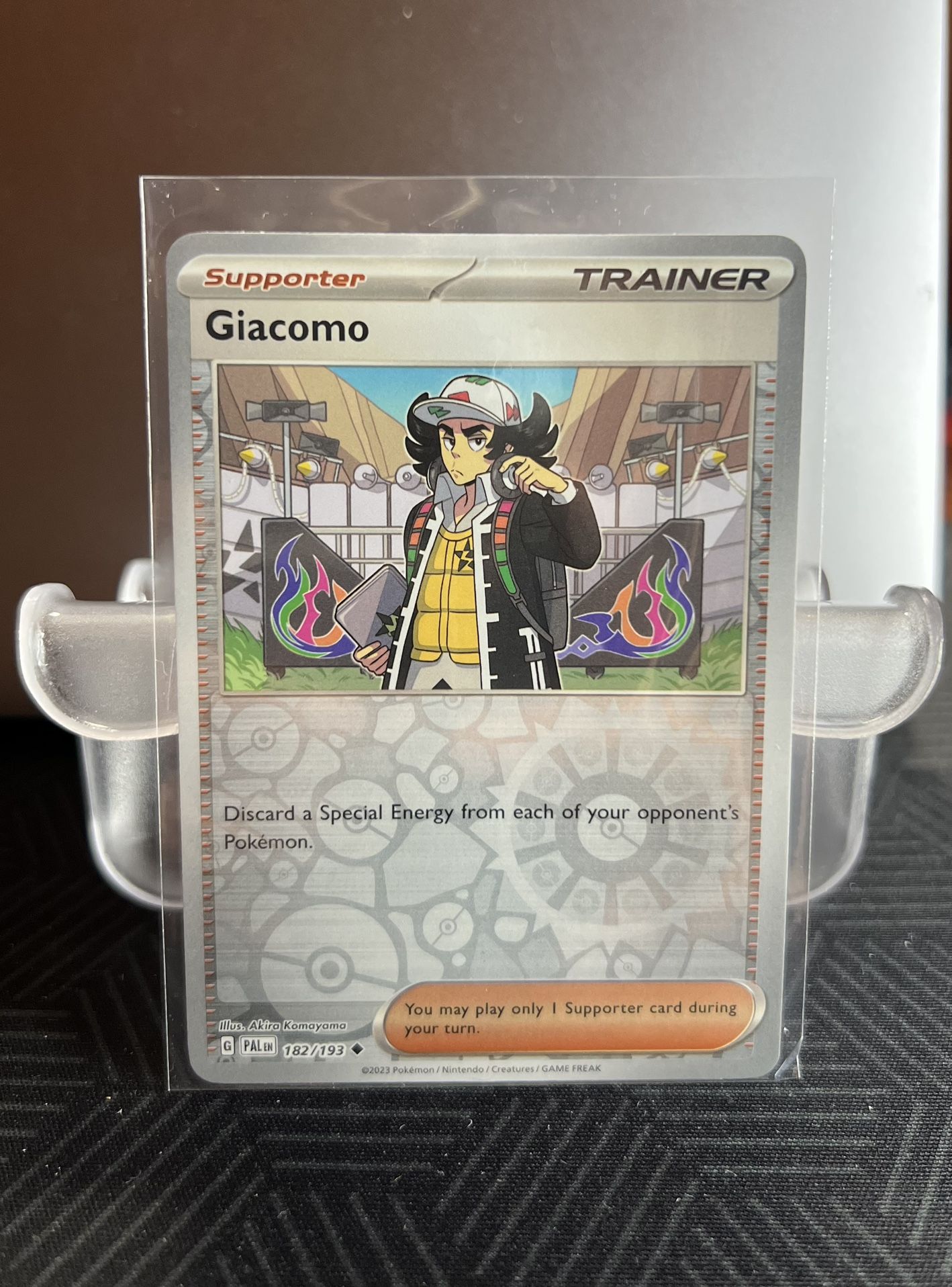 Giacomo | 182/193 | Reverse Holo | S&V: Paldea Evolved | Pokemon TCG