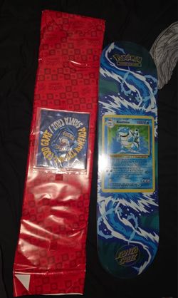 Blastoise Santa Cruz skateboard