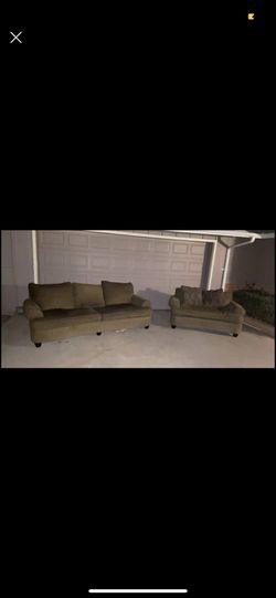 Couch and Loveseat VERY COMFY