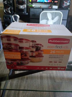 Rubbermaid easy find Lids