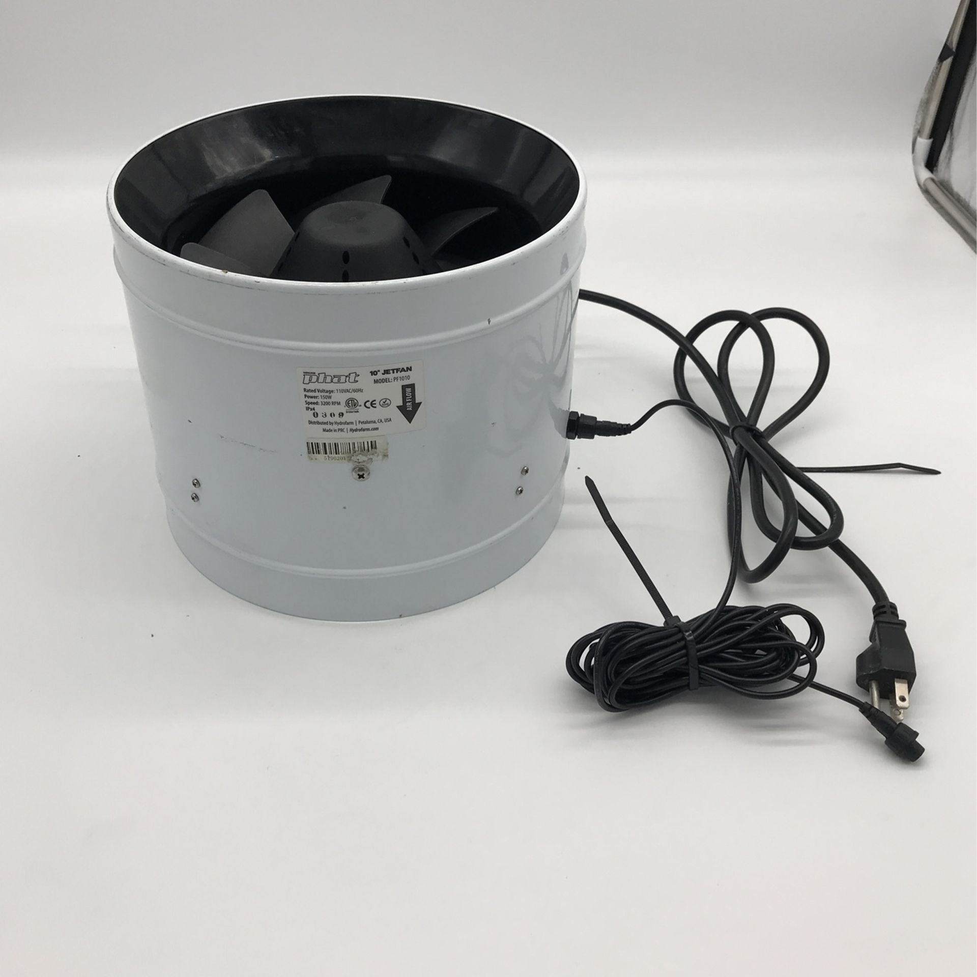 Phat PF1010 Jetfan mixed-flow digital, 10’’, 1065 CFM Fan
