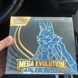 Pokémon Mega Evolution ETB Sealed 