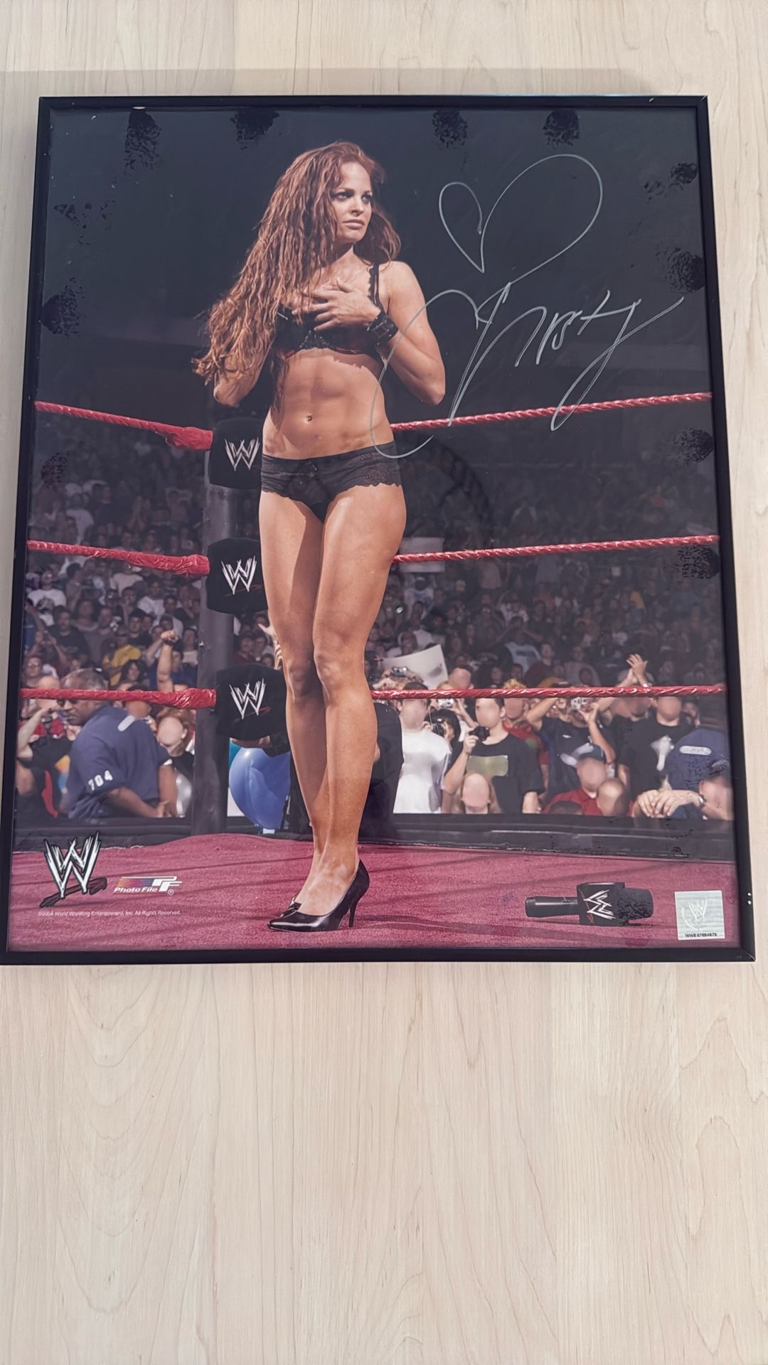 Christy hemme autographed photo 16”20”