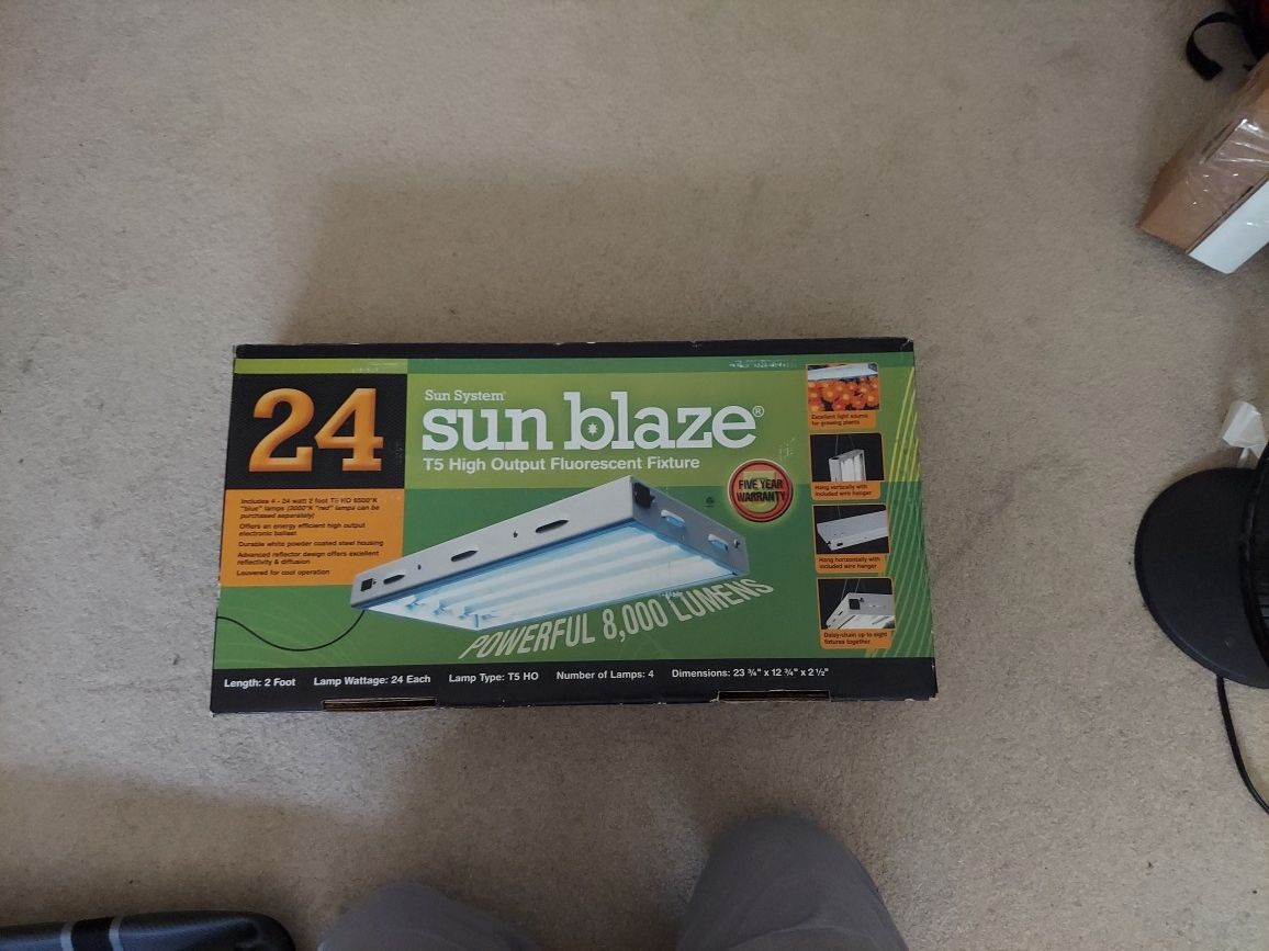 24" Sun System Sun Blaze T5 Light