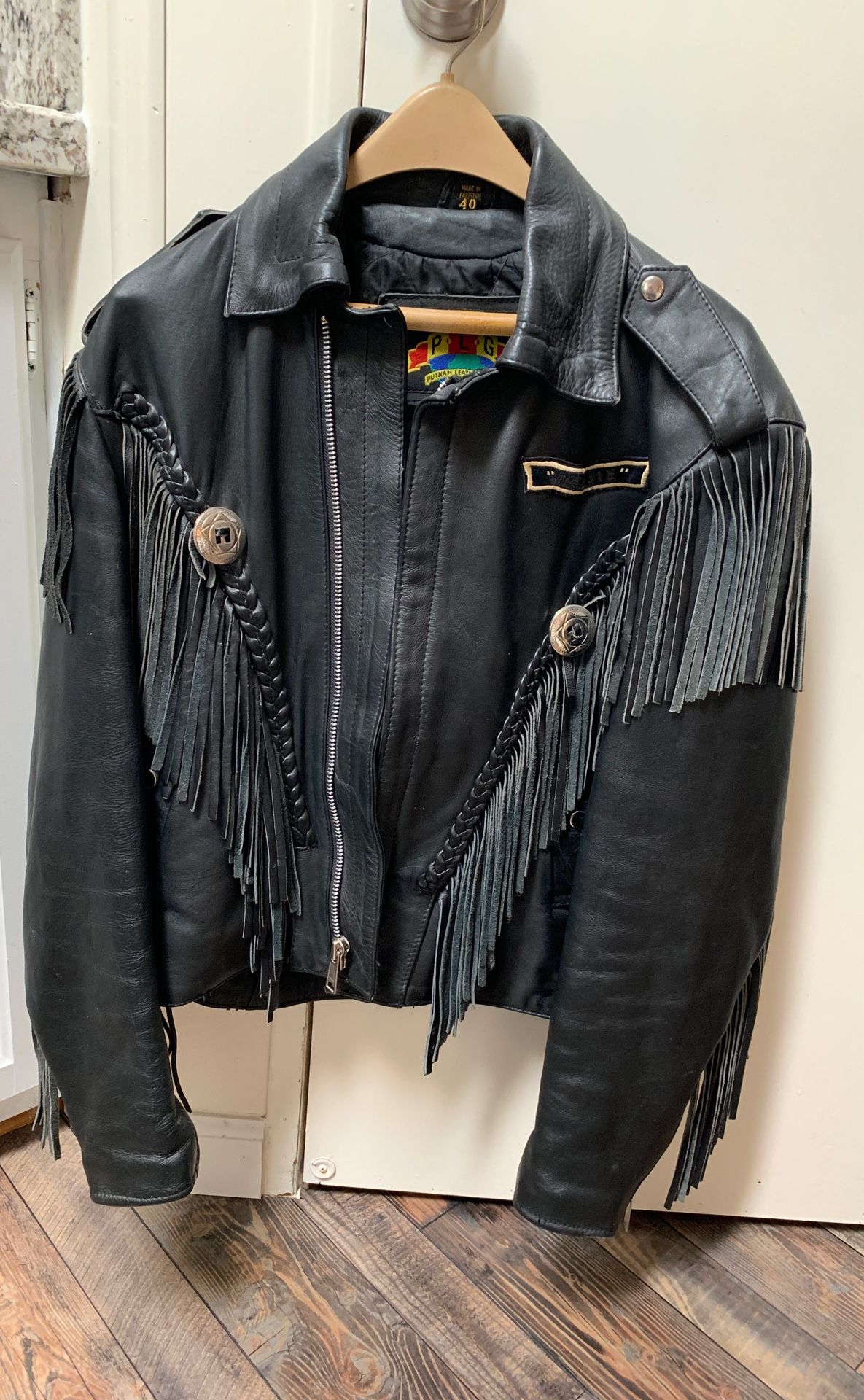 Leather set size medium Lady’s Chaps Vest 