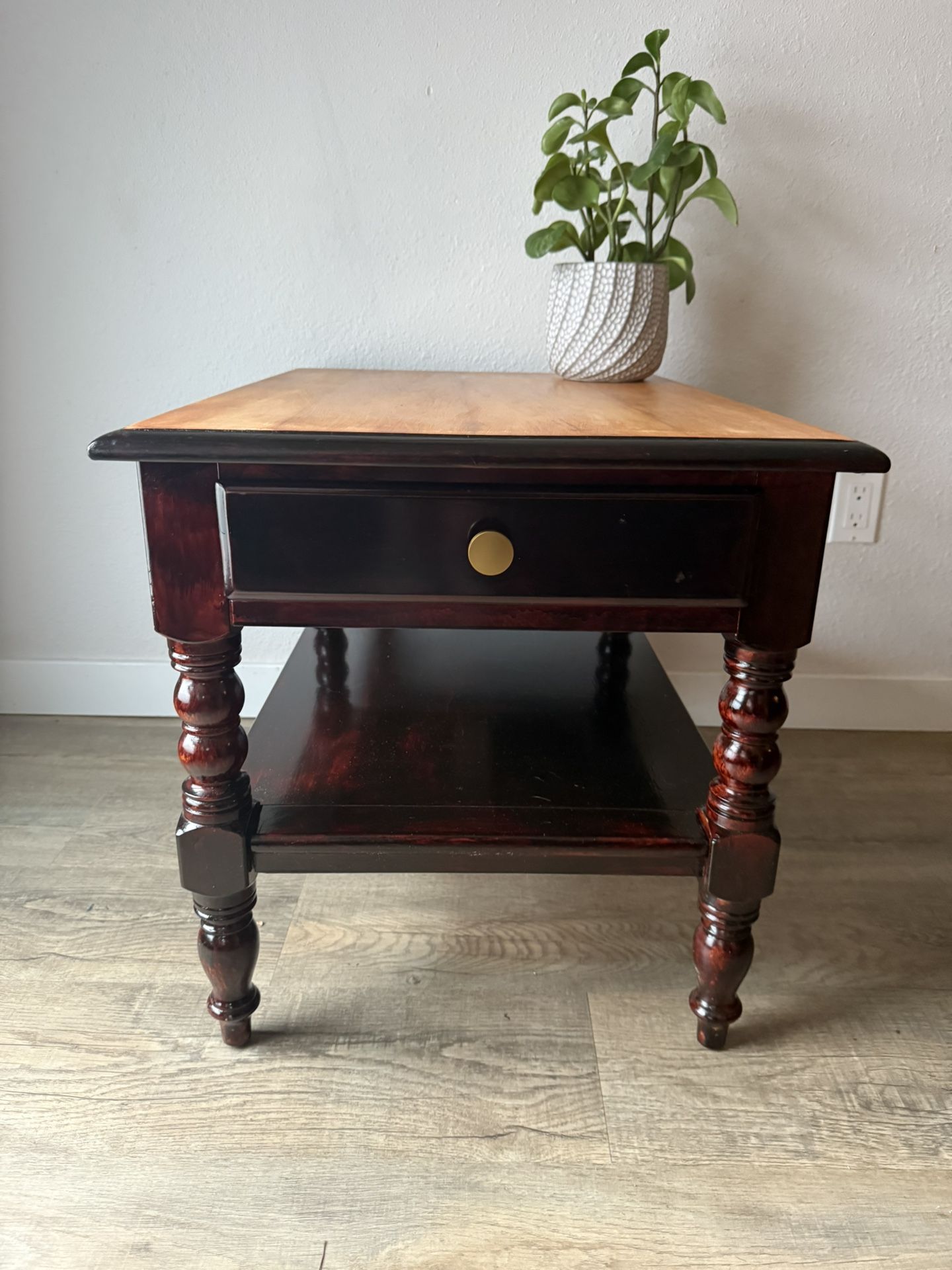 ROBUST side table - nightstand - two toned - Conant Ball furniture - drawer - delivery available