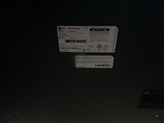 For sale75 in flat screen LG TV