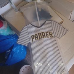 Brand new never been used Padres drinking item