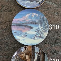 Excellent Condition Decorative Plates, Exactly Like New ( Each $10