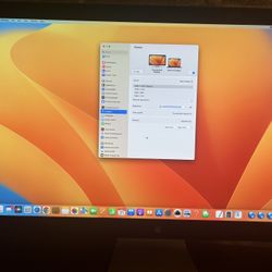 Apple Thunderbolt Display 27” – Works Great – Includes USB-C Adapter