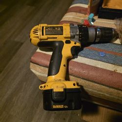 12volt   1/2 Inch Dewalt Drill 